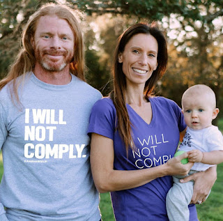 JP Sears with his wife Amber Lee Sear & their son Wilder