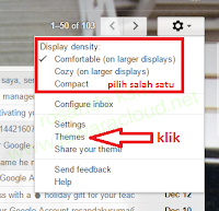 cara mengganti thema di gmail