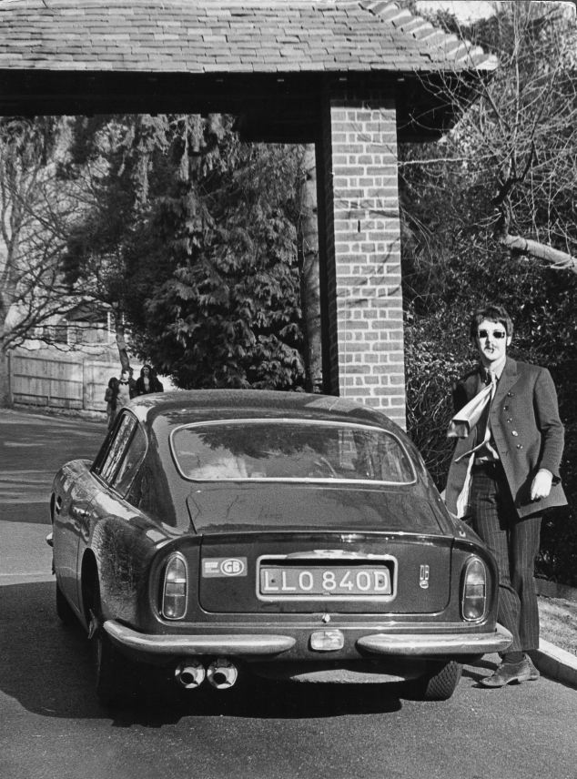Paul McCartney's 1965 Aston Martin Up For Sale