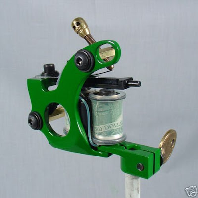 Professional Handmade Carbon Steel Tattoo Machine (2-X7-1)