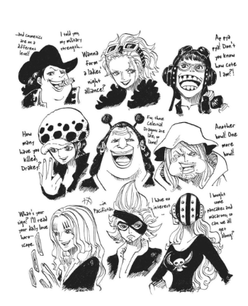 One Piece: Oda Gives Hints of the Female Version of Law a Long Time Ago!