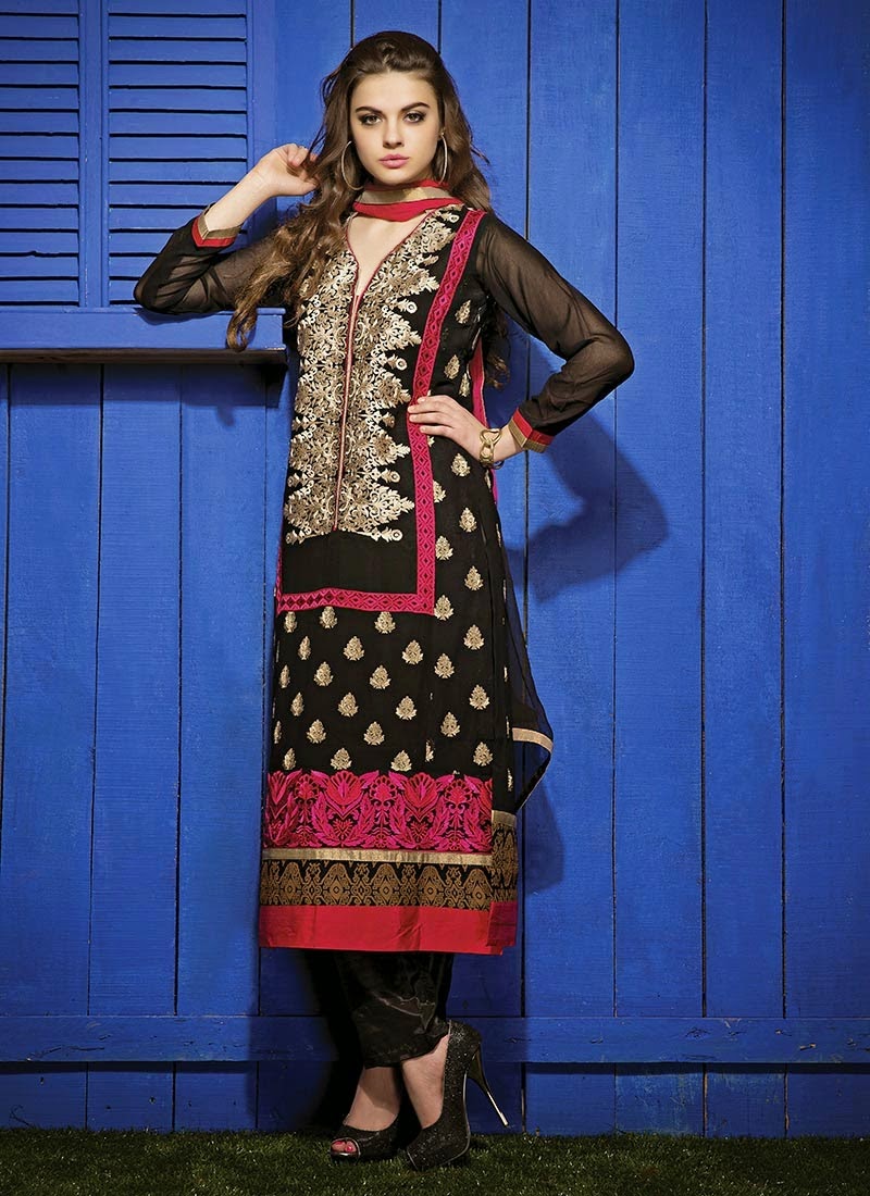 New Designer Pakistani Style Long Length Anarkali Suit