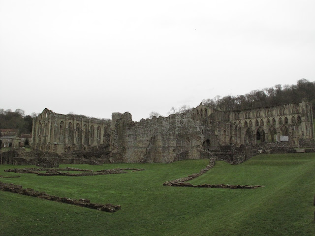 Rievaulx Abbey in all of it's ruined glory!