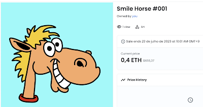 Smile Horse #001 NFT