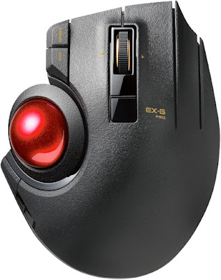 ELECOM EX-G Pro Trackball Mouse