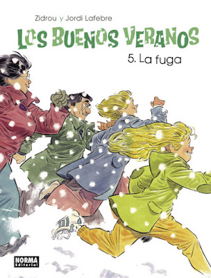 Cómic: Reseña de Los buenos Veranos Vol. 5: La Fuga de Zidrou y Jordi Lafebre - Norma Editorial