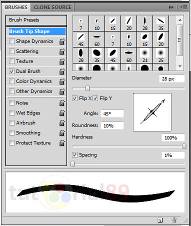 Cara membuat kaligrafi dengan photoshop | Tutorial89