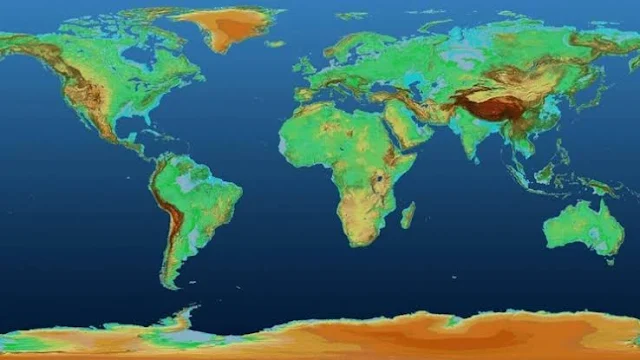 تحميل نموذج ارتفاع الرقمي للعالم (Digital Elevation Model (DEM