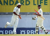 Hayden Circled By Zaheer after Hayden's dismissal. Zaheer Khan was fined