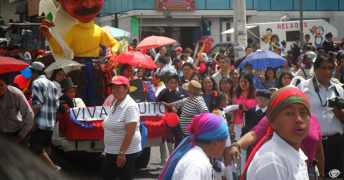 Cero Latitud Comunidad Carapungo Vivio Su Desfile De La Confraternidad