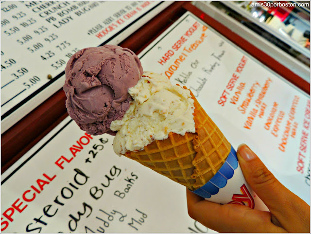 Helado de Hodgie's Ice Cream, Amesbury