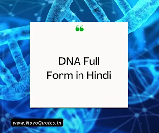 DNA Full Form in Hindi