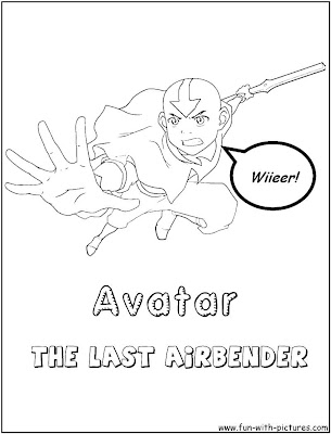 Avatar Coloring Pages