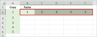 Paste Special Shortcuts Excel