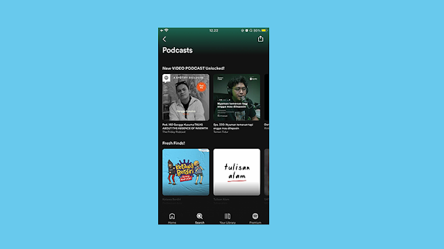 Spotify Ubah Tampilan Baru untuk Podcast