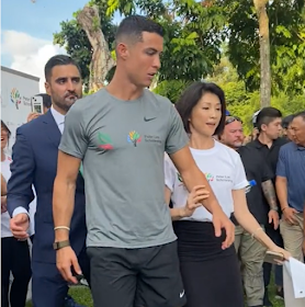 Was Ronaldo irritated with Wong Li Lin (黄丽玲 Huáng Lì Líng), posted on Saturday, 10 June 2023