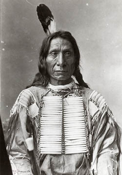 Chief Red Cloud of the Oglala Lakota (Sioux) tribe. (image)