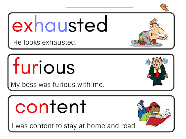 exhausted - furious -  content