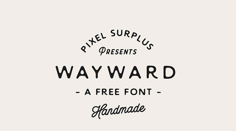 Wayward Free Font