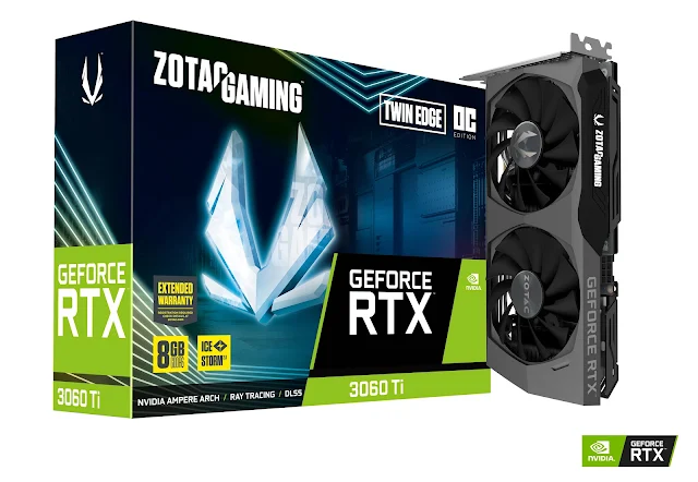 Zotac Gaming GeForce RTX 3060 Ti Twin Edge OC LHR