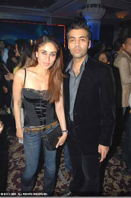 KAREENA KAPOOR KHAN with KARAN JOHAR