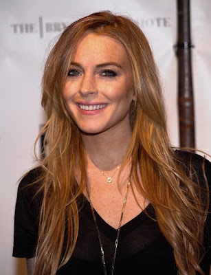 Lindsay Lohan at FEARnet 2nd Anniversary