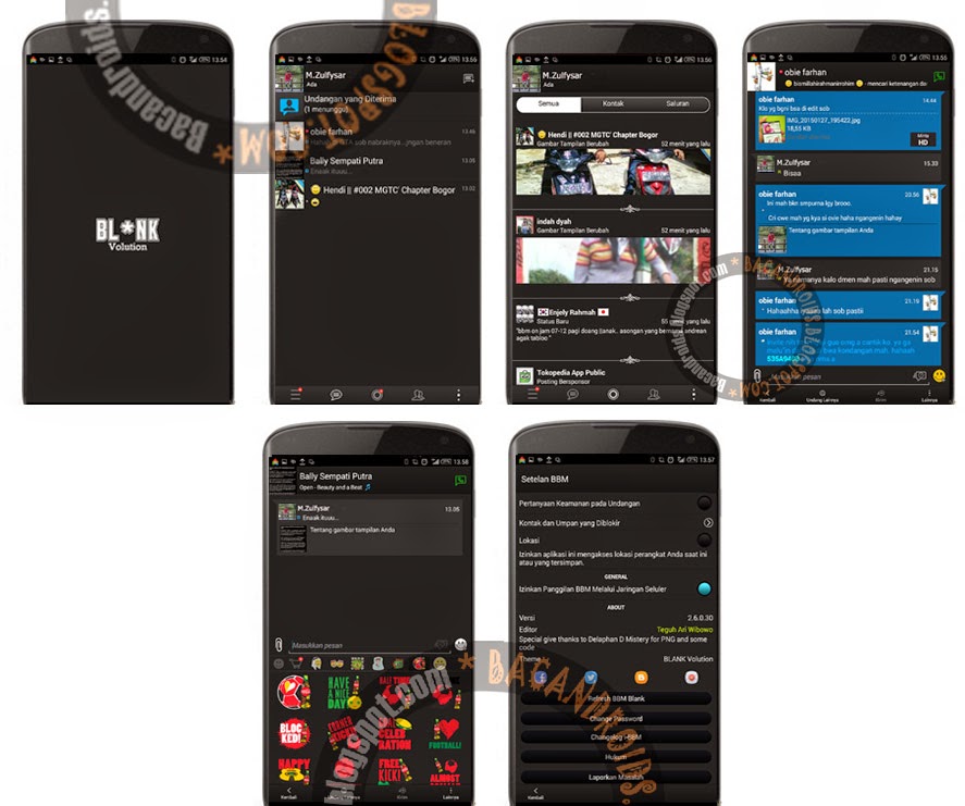 Download BBM Mod Blank Volution V2.6.0.30 Apk(New)