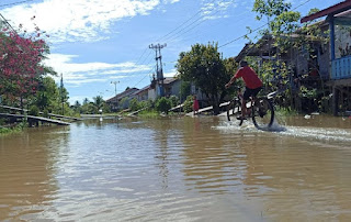 Debit Air Meluap, BPBD Kapuas Hulu Beri Imbauan Waspada Banjir