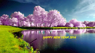Happ  New Year 2014 Greetings Wishing Cards Wallpapers