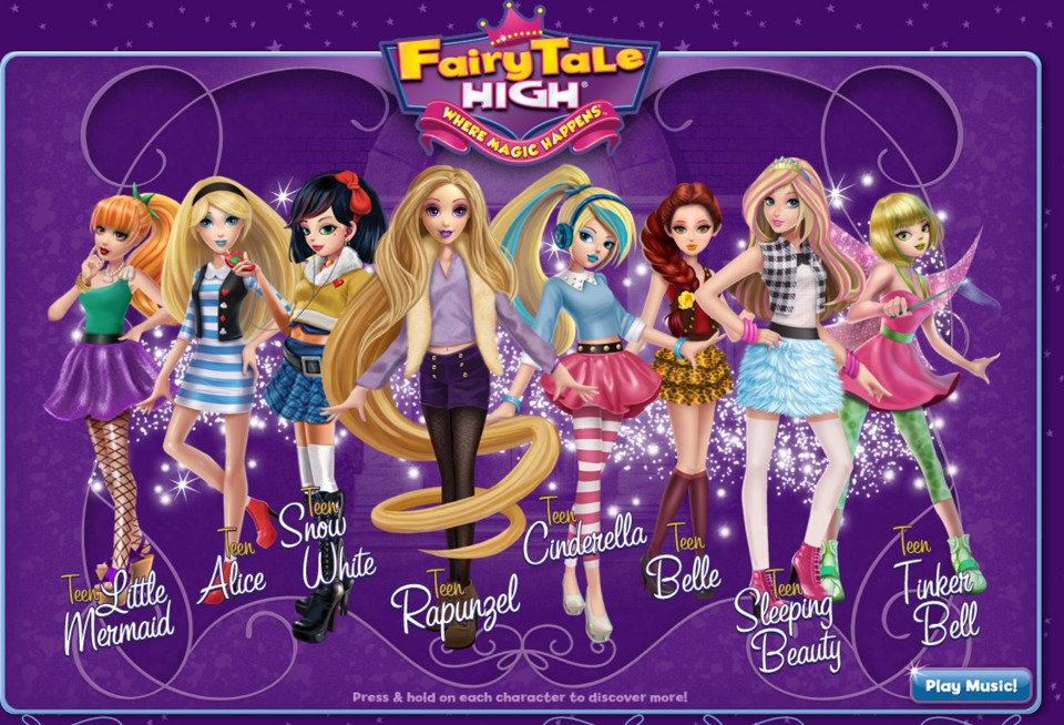 Jamie's Toy Blog: Fairy Tale High