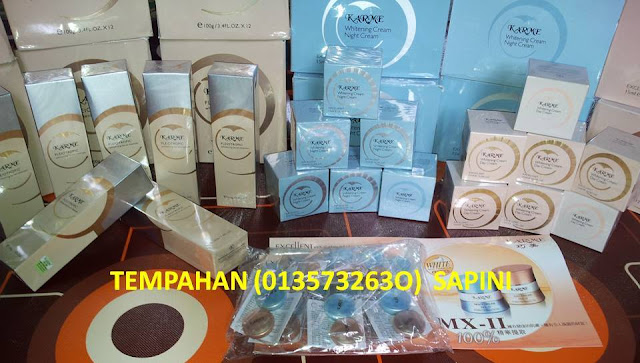 KARME Day Cream-15g (RM80.00) KARME Night Cream-15g (RM80.00) KARME Whitening Facial Cleanser-100g (RM50.00)