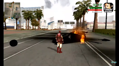 MOD Iron Man Hand Gun (Laser Menghentikan) Gta Android