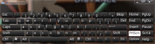 On-Screen Keyboard Windows 7