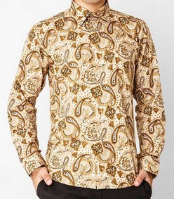 model baju batik modern pesta pria