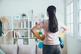 The researchers say it could be because they had to take on more than their fair share of housework, among other stressors.