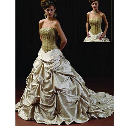 Gold Wedding Dresses Gold Wedding Dresses Photos Gold Wedding Dresses 