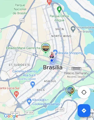 Location of Torre de TV de Brasilia on Google Maps