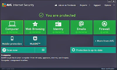 disable automatic updates avg 2013