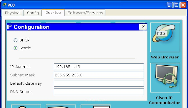 client server cisco packet tracer