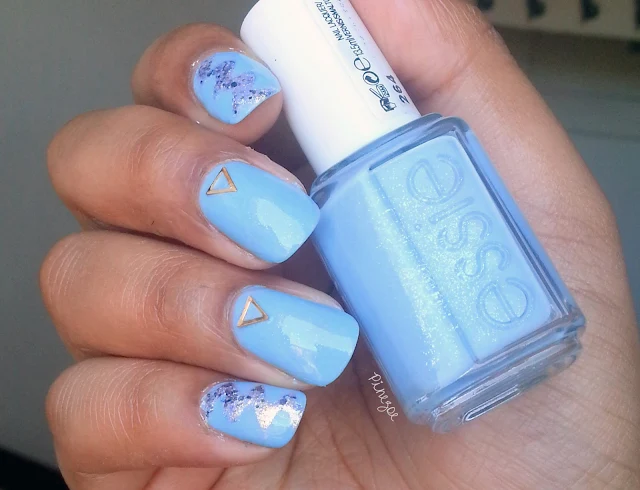 Blue Nails