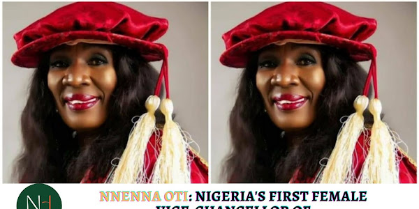 Nnenna Oti: Nigeria's First Female Vice-Chancellor of Federal University of Technology Owerri