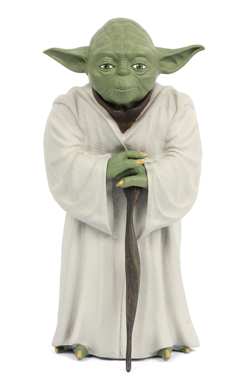 Star Wars Yoda Figure Vinyl Coin Money Bank