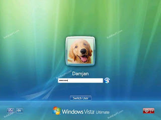 Windows Vista Installation - User Login