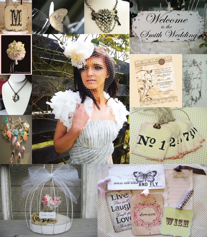 Inventing Weddings Etsy Handmade Wedding Inspiration Shabby Treat