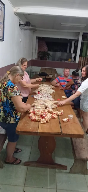 preparação de doces