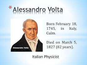 Scientist Alessandro Volta Photo