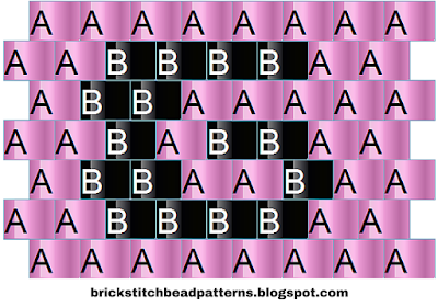 Printable Pony Bead Alphabet 1 Labeled Letter G