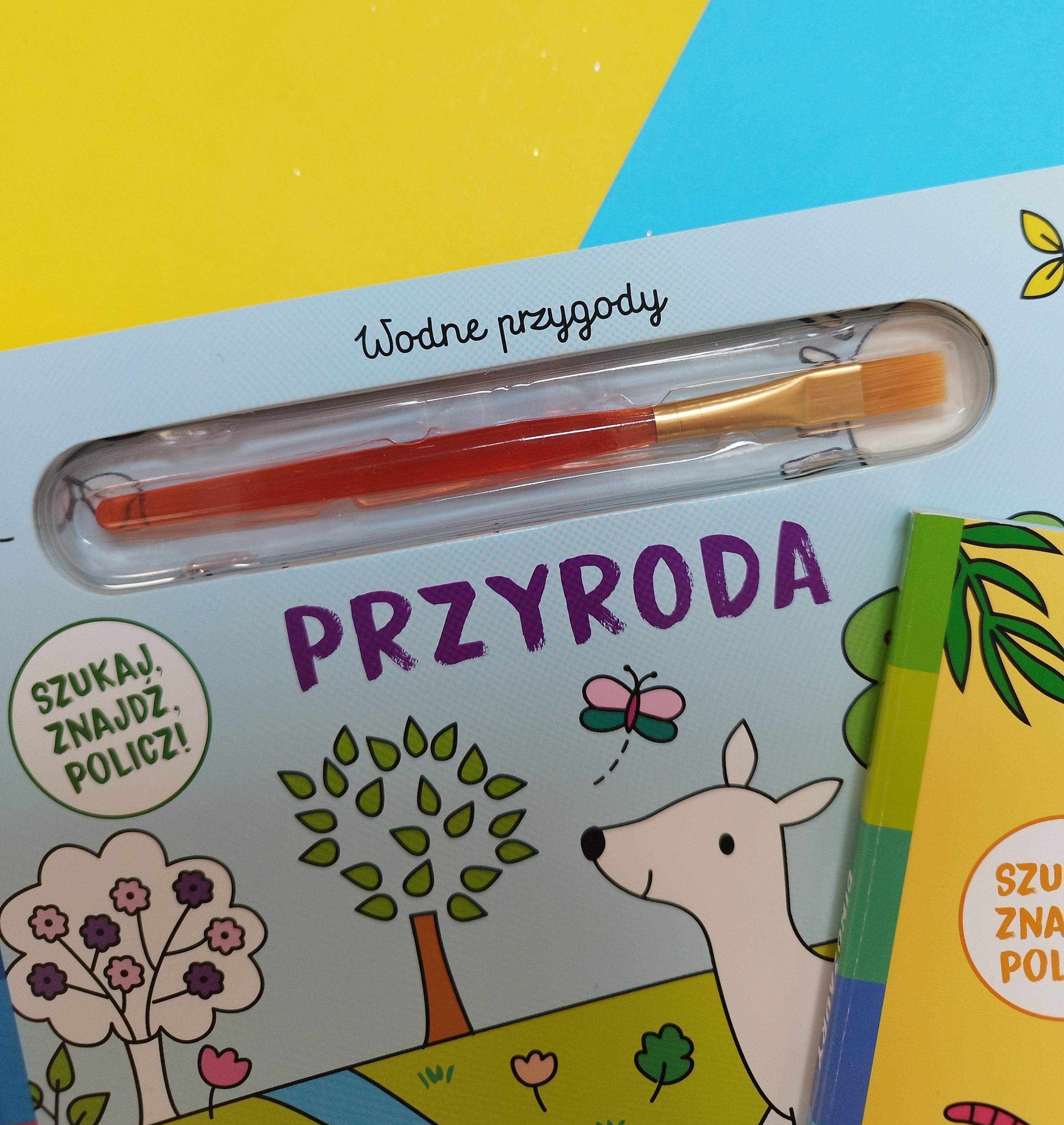 Wodne przygody czyli magiczne malowanie wodą od wydawnictwa Harper Kids