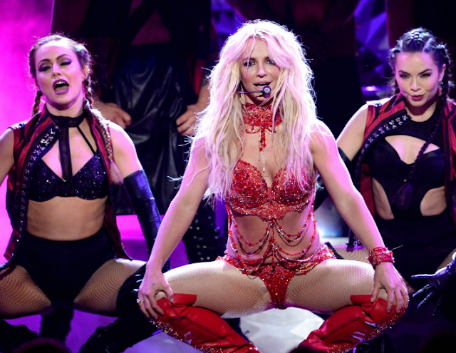  Britney Spears during performance photos