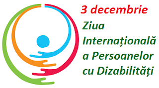 3 decembrie: Ziua Internațională a Persoanelor cu Dizabilități